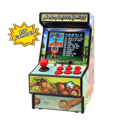 MINI KONSOLA DO GIER ARCADE AUTOMAT Z GRAMI ARKADĘ