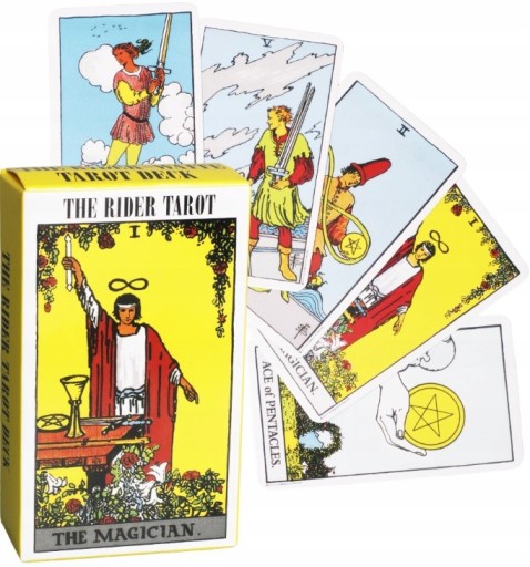 ZESTAW KLASYCZNYCH KART TAROTA KARTY TAROT