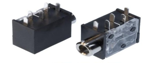 Gniazdo jack 3.5mm stereo na PCB