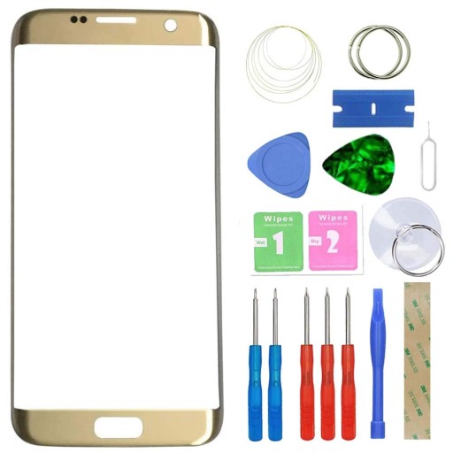 SZYBKA SZKŁO WYŚWIETLACZA KOMPATYBILNE Z SAMSUNG GALAXY S7 5,5 CALA