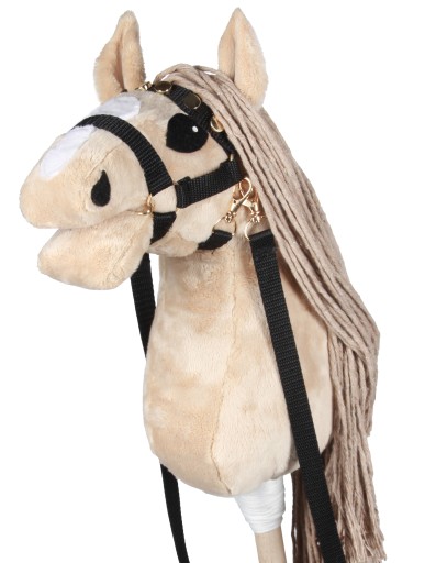 HOBBY HORSE konik na kiju A4+KANTAR WODZE gold silver produkt PL