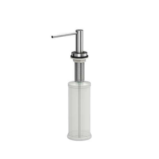 DOZOWNIK DO PŁYNU DO ZLEWOZMYWAKA QUADRON JUDY STAL SZCZOTKOWANA 350ML