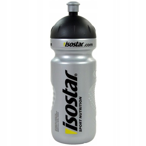 BIDON ISOSTAR SPORTOWY 650 ml PUSH PULL SREBRNY