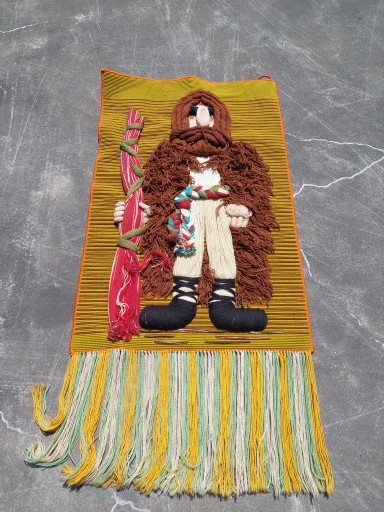 KILIM MAKATKA CEPELIA PRL WĘDROWIEC + lampka