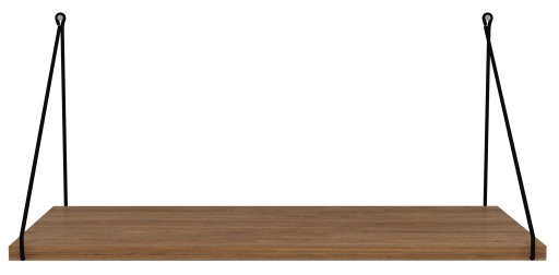 PÓŁKA WISZACA 30x80 na METALOWYCH Wspornikach LINKACH LOFT *KOLOR WYBóR*