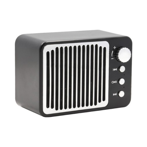 Mały bezprzewodowy Retro głośnik Bluetooth przen