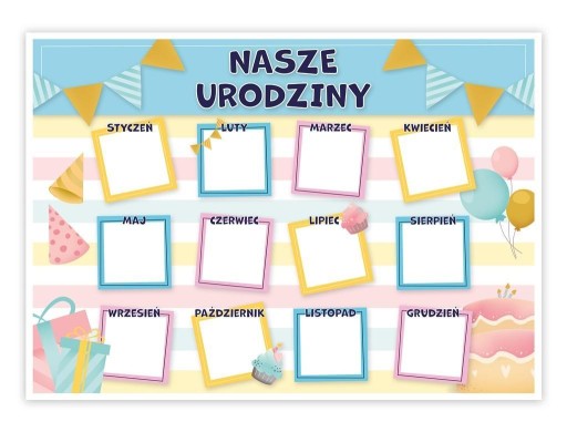 KALENDARZ URODZINOWY, LEARNHOW