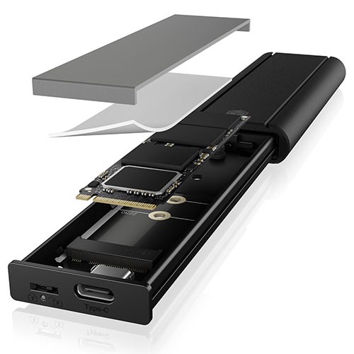 Obudowa dysku SSD M2 NVMe USB3.2 Gen2 TypeC 10Gb/s