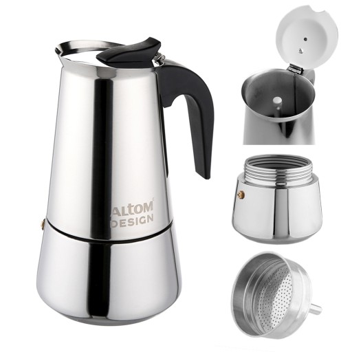 Kawiarka stalowa nierdzewna Altom Design 300 ml na 6 filiżanek