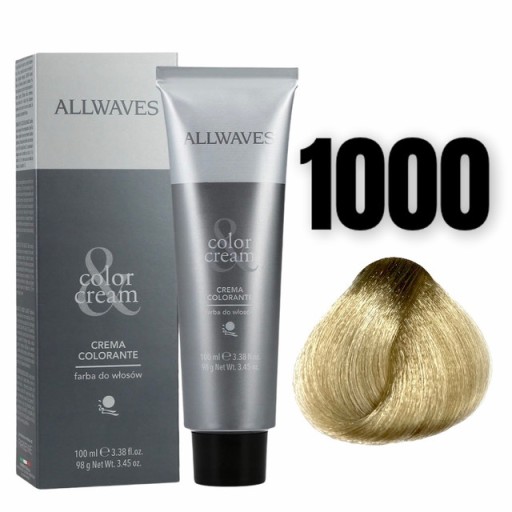 ALLWAVES Color Cream 1000 100ml farba do włosów