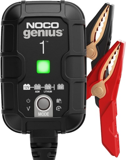 Noco GENIUS1EU W Pełni Automatyczna Inteligentna Ładowarka 1A Ładowarka Do