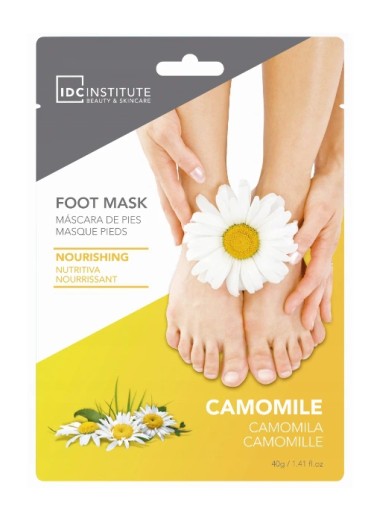 IDC MASKA NAWILŻAJĄCA DO STÓP SKARPETKI Z RUMIANKIEM CAMOMILE