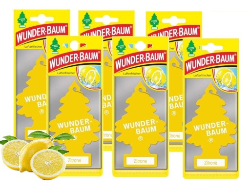 WUNDER BAUM ZAPACH CHOINKA ZAPACHOWA CYTRYNA