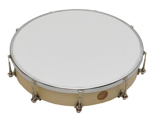 BĘBENEK DREWNIANY Ever Play Z NACIĄGIEM REGULOWANYM 10'' + KLUCZYK