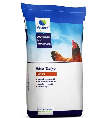PASZA KARMA DLA KUR NIOSEK SYPKA BOGATY W MINERAŁY SKŁAD DE HEUS 25 KG