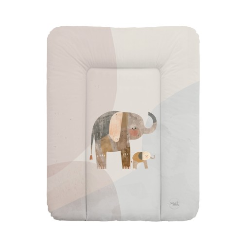 Ceba baby Przewijak miękki mały 50x70 Basic Elephant Family na komodę