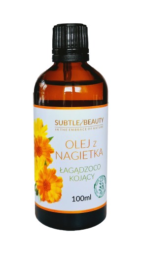 Olej z Płatków Nagietka Subtle Beauty - 100 ml.