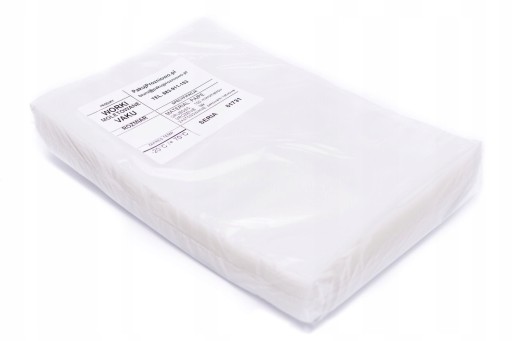 WORKI torebki MOLETOWANE do WAKOWNICY 20x30 50 szt