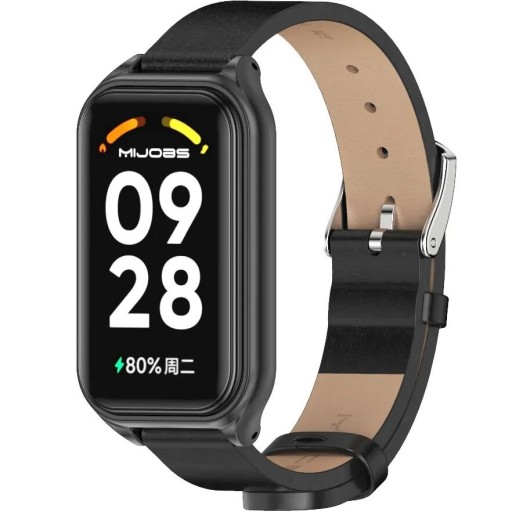 PASEK SKÓRZANY OPASKA DO XIAOMI SMART MI BAND 8 ACTIVE