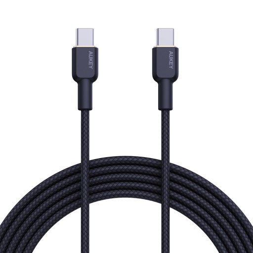 Aukey Kabel USB-C - USB-C 2.0, PD 60W, oplot 1m