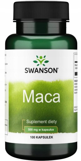 Swanson MACA Libido Seks Menopauza 500mg 100kaps