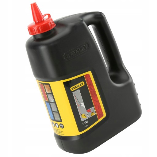 STANLEY KREDA TRASERSKA WODOODPORNA CZERWONA 1,1KG FATMAX 1-47-919