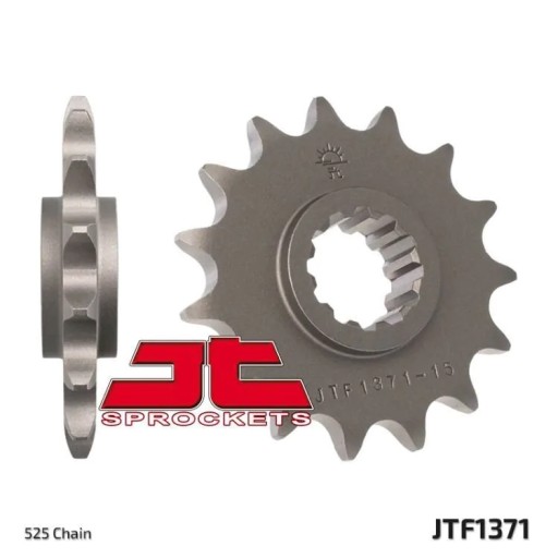 Zębatka przednia JT F1371-15, 15Z, rozmiar 525
