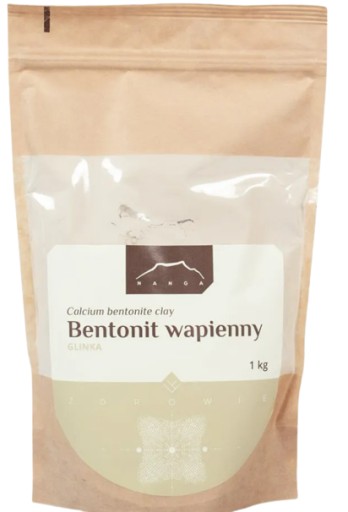 GLINKA BENTONITOWA bentonit wapienny 1kg NANGA