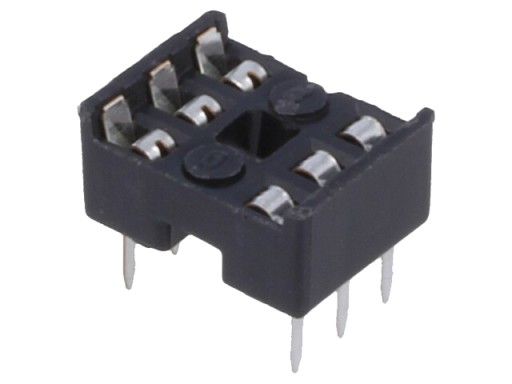 ICVT-6P PODSTAWKA DIP 6PIN R-2.54MM