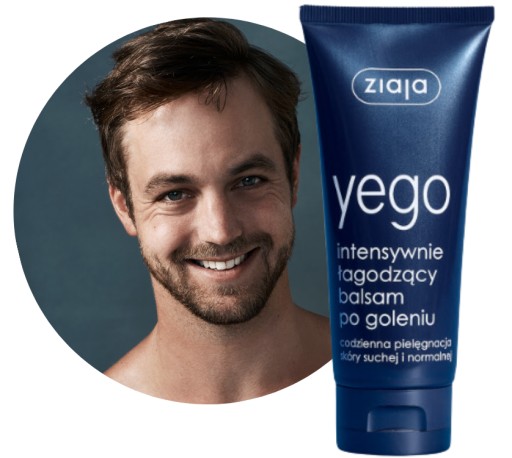 ZIAJA YEGO BALSAM INTENSYWNIE ŁAGODZĄCY PO GOLENIU DO TWARZY 75ml