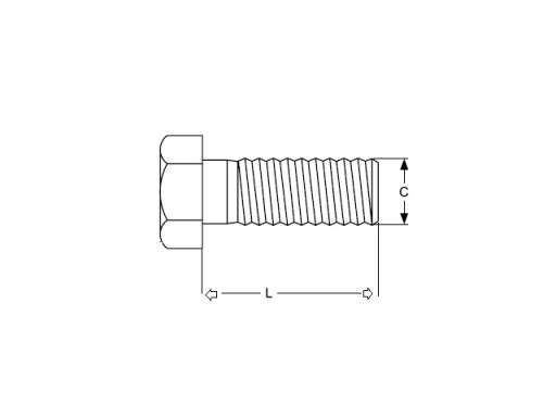 E600B śruba M12x45