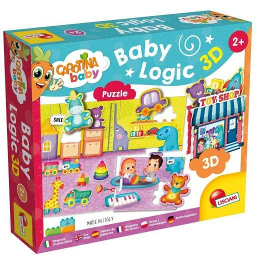 Lisciani Carotina Baby Logic 3D Puzzle