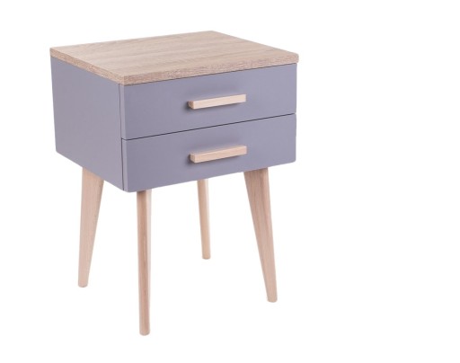 Stolik nocny w stylu skandynawskim design Loft