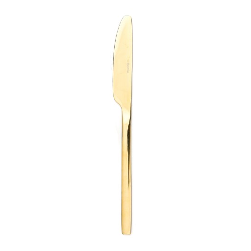 ZASTAWA STOŁOWA Nóż 1szt APERI złoty 22cm HOMLA