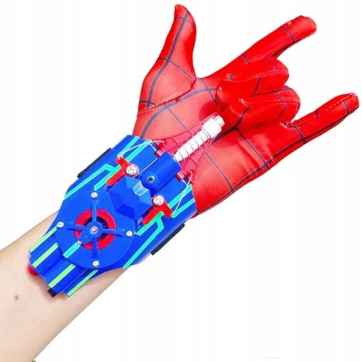 RĘKAWICA z WYRZUTNIĄ SIECI SPIDER-MAN