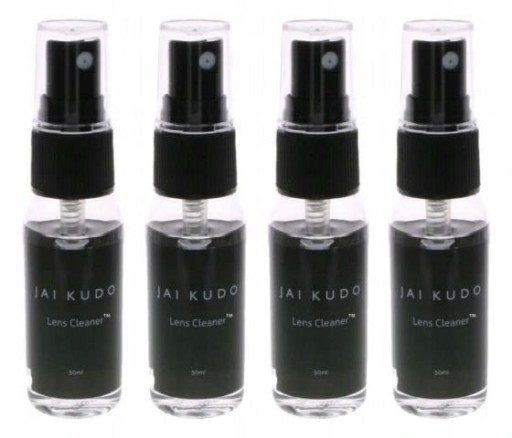 4 x PŁYN DO OKULARÓW Jai Kudo Lens Cleaner 30ml