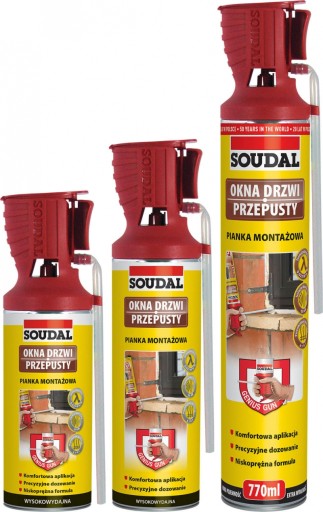 Pianka wężykowa okna,drzwi,przepusty-770 ml