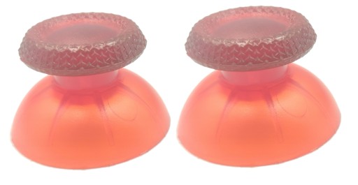 2X CZERWONY TR. GRZYBEK GAŁKA NA ANALOG JOYSTICK DO PADA DUALSENSE PS5