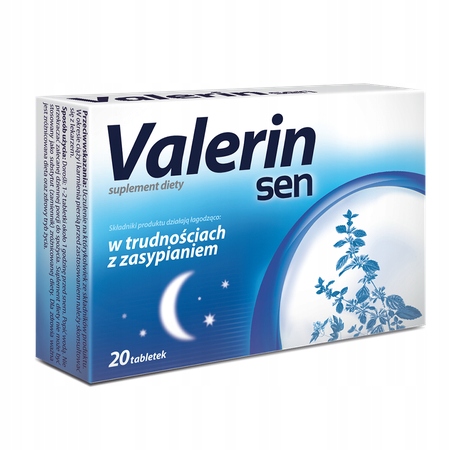 Valerin Sen USPOKAJA UŁATWIA ZASYPIANIE GABA NOC