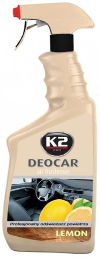 K2 DEOCAR ODŚWIEŻACZ ATOMIZER LEMON 700ML
