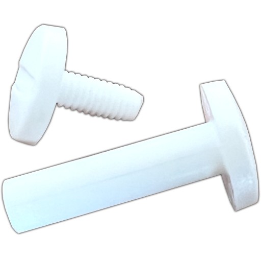 Śruba introligatorska plastikowa 20 mm nit 10szt