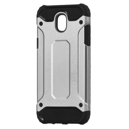etui case obudowa samsung j4 2018 srebrny pancerny