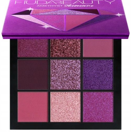 PALETKA CIENI DO POWIEK AMETHYST OBSESSIONS X9 + LUSTERKO