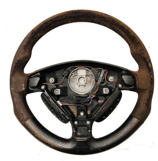 Kierownica OPEL ASTRA II G BERTONE ZAFIRA A OPC 98-09 alkantara multifuncja