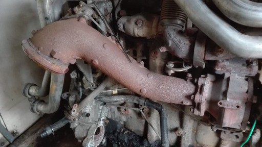 RURA TURBINY KOLANO MERCEDES ACTROS MP4 350 ZŁ