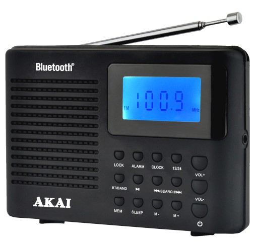 RADIO PRZENOŚNE AM FM BLUETOOTH APR-400 AKAI