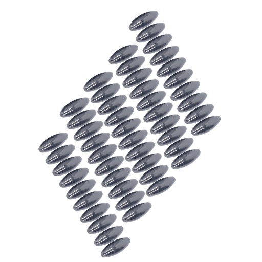 50 sztuk owalny magnes czarny magnes kamienne jajko magnes zestaw 66