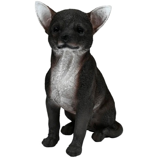 Figurka ogrodowa PIES PIESEK 21cm JAK ŻYWY chihuah
