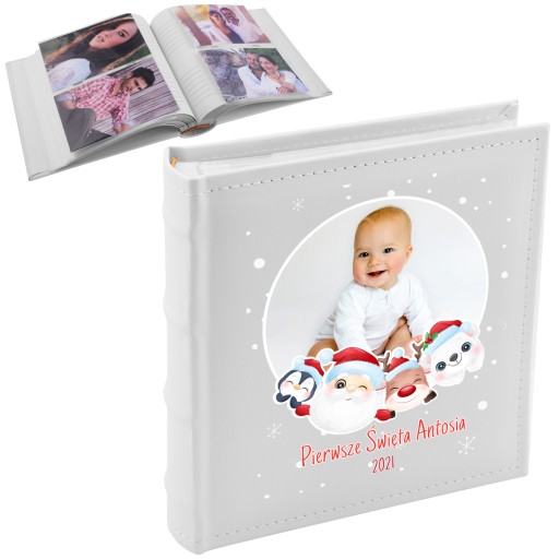 Album na zdjęcia prezent na Mikołaja Nadruk