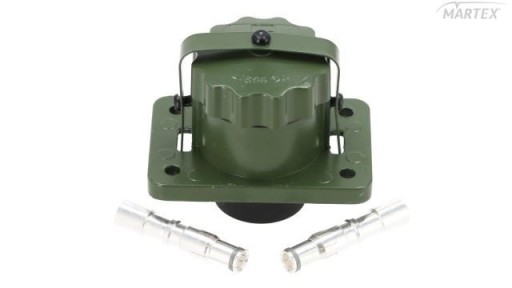 GNIAZDO 2-POLOWE MET. 2X50MM2 SKRECANE NATO 24V 200A PE AUTOMOTIVE 000.128-